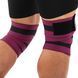 Коленные бинты для приседаний BUNDLED KNEECAP EZOUS A-10 2шт черный-фиолетовый A-10 фото 4