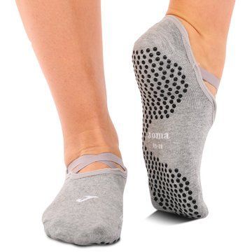 Носки для йоги и пилатеса с закрытыми пальцами нескользящие Joma BREATH 401532-150 размер 35-46 серый 43-46 401532-150 фото
