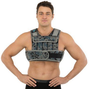 Жилет утяжелитель с регулируемым весом LiveUp WEIGTH VEST LP8195-10 вес-1-10кг черный-серый LP8195-10 фото