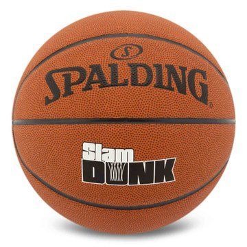 Мяч баскетбольный SPALDING SLAM DUNK 78001Y размер 7 коричневый 78001Y фото