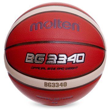 Мяч баскетбольный MOLTEN B7G3340 размер 7 оранжевый B7G3340 фото