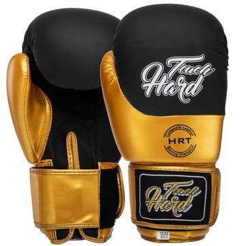 Перчатки боксерские на липучке PU HARD TOUCH BO-4439 10-14 унций цвета в ассортименте 12 унции BO-4439 фото
