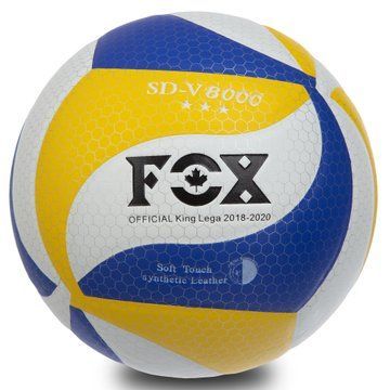 Мяч волейбольный FOX SD-V8000 №5 PU цвета в ассортименте SD-V8000 фото