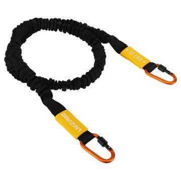 Эспандер трубчатый с карабином в защитном рукаве RESISTANCE TUBE LiveUp LP8401-S нагрузка низкая LP8401-S фото