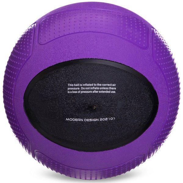 Медбол мяч медицинский Medicine Ball Zelart FI-2620-6 6кг фиолетовый-черный FI-2620-6 фото