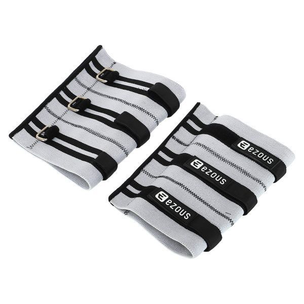 Налокотники для жима 2штуки 2штуки ADJUSTABLE ELBOW SLEEVE EZOUS C-08 2шт серый-черный S C-08 фото