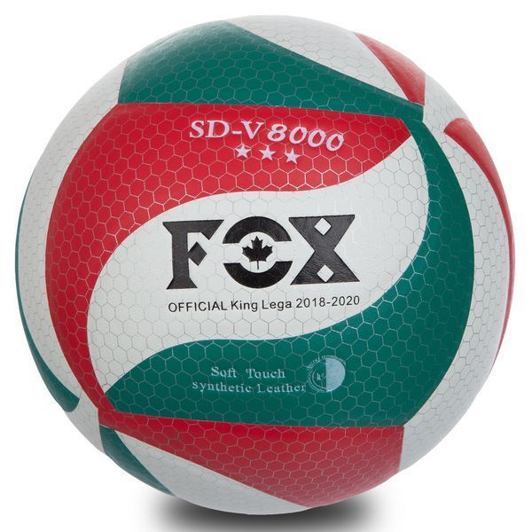 Мяч волейбольный FOX SD-V8000 №5 PU цвета в ассортименте SD-V8000 фото