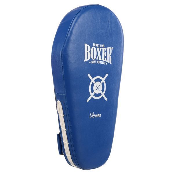 Лапа боксерская прямая тренировочная удлиненная Кожвинил BOXER NEW 2009-N 40х21х4,5см 2штуки р. Універсальний розмір рукавички 2009-N фото