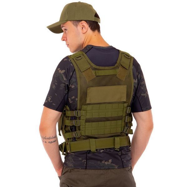 Разгрузочный жилет универсальный на 8 карманов Military Rangers ZK-27 цвета в ассортименте ZK-27 фото