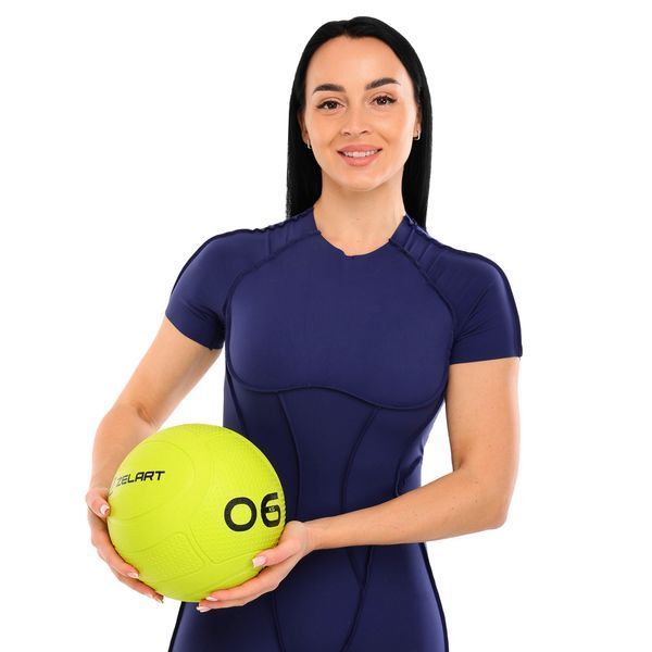 Слэмбол мяч набивной для кроссфита и фитнеса Slam Ball Mdbuddy FI-1774-6 6кг салатовый FI-1774-6 фото