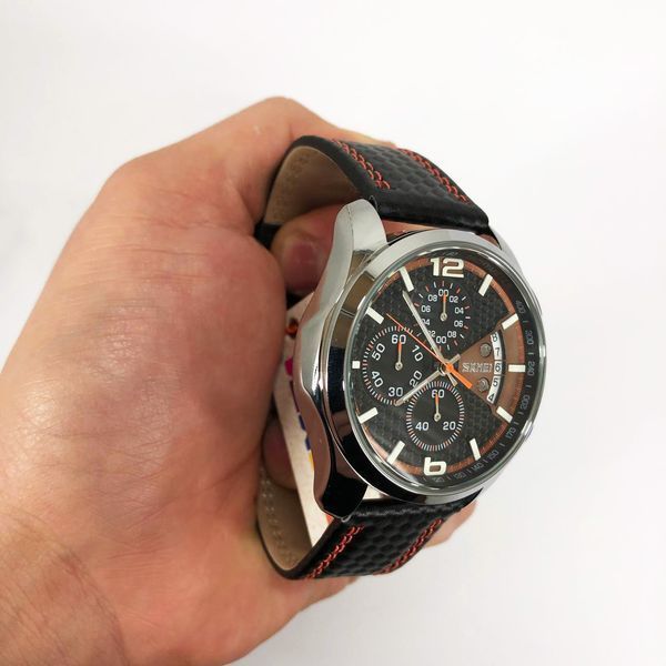 Часы наручные мужские SKMEI 9106OG, фирменные спортивные часы, часы наручные мужские ws75429 фото