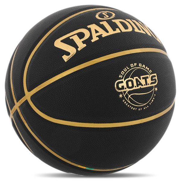 Мяч баскетбольный SPALDING G.O.A.T.S 77790Y размер 7 черный 77790Y фото