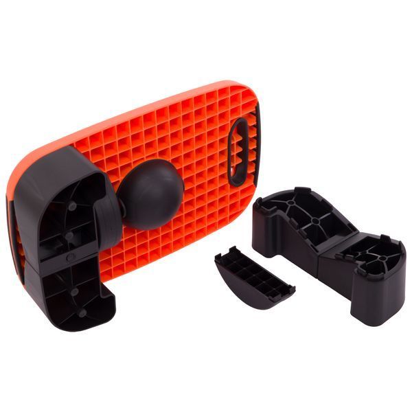 Степ-платформа балансировочная 4 в 1 MULTIFUNCTIONAL STEP Zelart FI-3996 53x36x14см черный-оранжевый FI-3996 фото