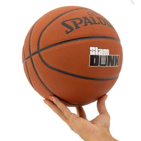 М'яч баскетбольний SPALDING SLAM DUNK 78001Y розмір 7 коричневий 78001Y фото