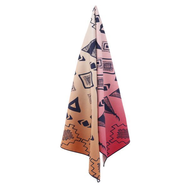 Килимок рушник для йоги з мікрофібри нековзний 4Monster YOGA TOWEL Y-YGT 186x75см кольори в асортименті Y-YGT фото