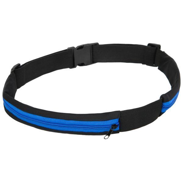 Сумка на пояс для бега с двумя отделениями на молниях SP-Sport GA-106 42х3см цвета в ассортименте GA-106 фото