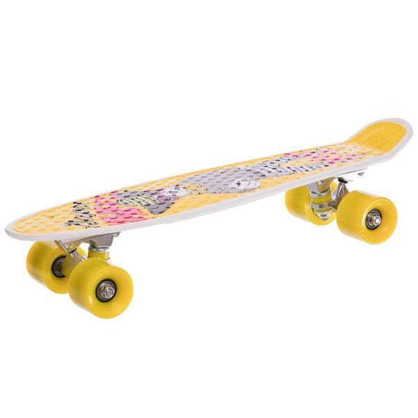 Пенни борд Penny Board круизер пластиковый 22' SP-Sport HB-13-4 желтый HB-13-4 фото