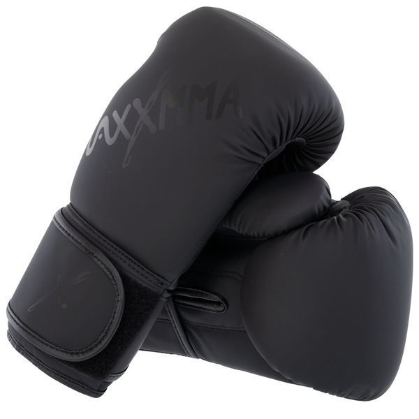 Перчатки боксерские MAXXMMA GB10 10-12 унций черный 12 унции GB10 фото