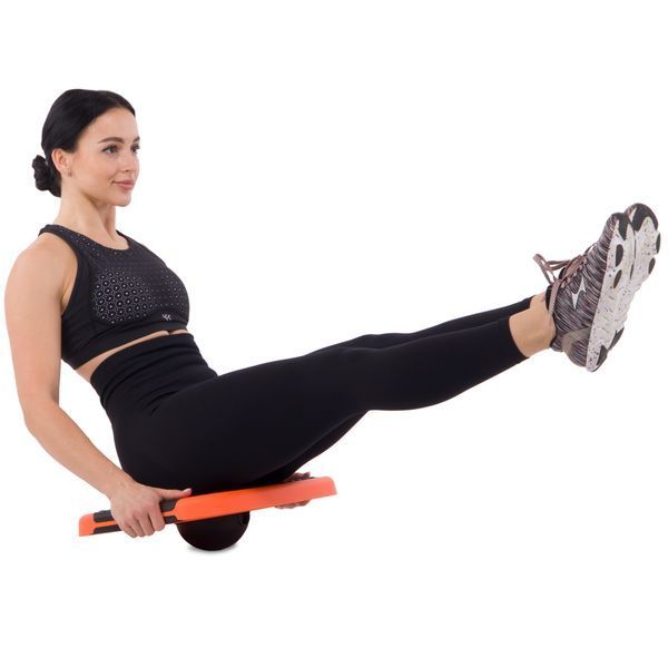 Степ-платформа балансировочная 4 в 1 MULTIFUNCTIONAL STEP Zelart FI-3996 53x36x14см черный-оранжевый FI-3996 фото