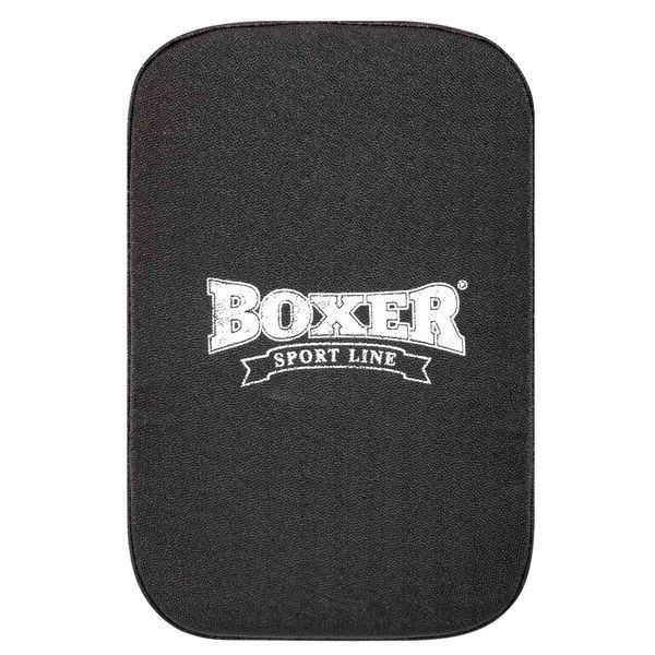 Макивара Прямая тренировочная для отработки ударов кирза BOXER 1018-02 45х30х10см 1шт черный 1018-02 фото