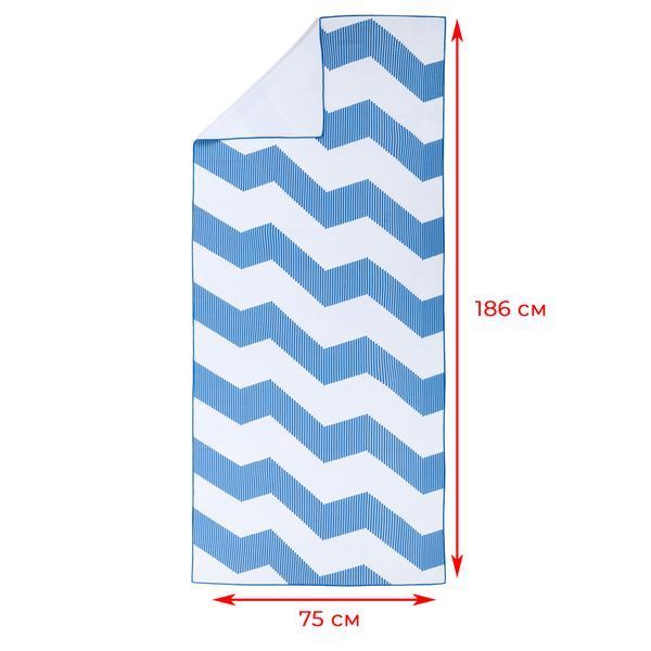 Килимок рушник для йоги з мікрофібри нековзний 4Monster YOGA TOWEL Y-YGT 186x75см кольори в асортименті Y-YGT фото