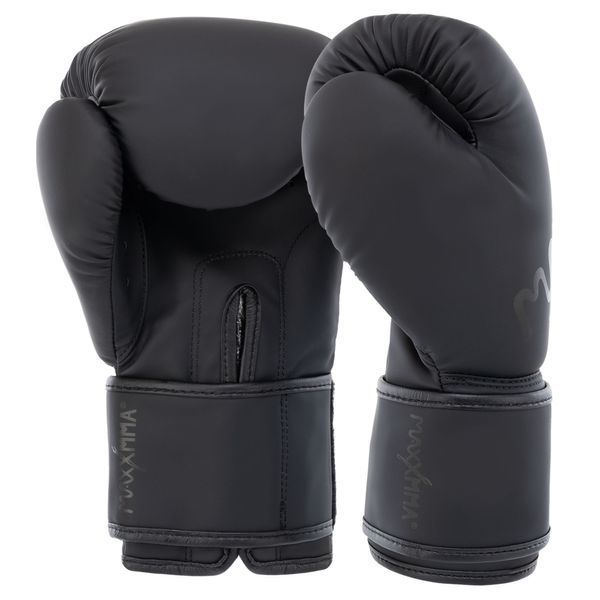 Перчатки боксерские MAXXMMA GB10 10-12 унций черный 12 унции GB10 фото