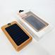 УМБ Power Bank Solar 18000 mAh мобильное зарядное с солнечной панелью и лампой, Power Bank Charger Orange ws83645-2 фото 2