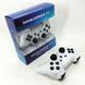 Игровой беспроводной геймпад Doubleshock PS3/PC аккумуляторный джойстик с функцией вибрации. Цвет: белый ws52595-1 фото 11