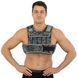 Жилет утяжелитель с регулируемым весом LiveUp WEIGTH VEST LP8195-10 вес-1-10кг черный-серый LP8195-10 фото 1