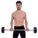 Штанга нерозбірна з фіксованою вагою пряма поліуретанова Zelart Urethane Barbell TA-2689-40 довжина-112см 40кг чорний-салатовий TA-2689-40 фото 6