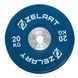 Бамперные диски резиновые Zelart TA-7798-20 50.6&plusmn;0.2мм 20кг синий TA-7798-20 фото 2