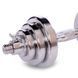 Гантели разборные стальные хромированные 20кг SP-Sport TA-8055-20 2шт по 10кг хром TA-8055-20 фото 4