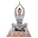 Килимок рушник для йоги з мікрофібри нековзний 4Monster YOGA TOWEL Y-YGT 186x75см кольори в асортименті Y-YGT фото 15