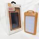 УМБ Power Bank Solar 18000 mAh мобильное зарядное с солнечной панелью и лампой, Power Bank Charger Orange ws83645-2 фото 5