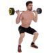 Штанга нерозбірна з фіксованою вагою пряма поліуретанова Zelart Urethane Barbell TA-2689-40 довжина-112см 40кг чорний-салатовий TA-2689-40 фото 8