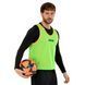 Манишка спортивная игровая двусторонняя цельная Joma 101689-050 cалатовый-оранжевый M 101689-050 фото 10