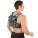 Жилет утяжелитель с регулируемым весом LiveUp WEIGTH VEST LP8195-10 вес-1-10кг черный-серый LP8195-10 фото 4