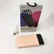 Павербанк Power Bank UKC 50000mAh Мобільна зарядка зовнішній акумулятор портативний павер. Колір: рожевий ws81727-3 фото 5