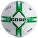 М'яч футбольний CORE BRILIANT SUPER CR-010 №5 PU білий-зелений CR-010 фото 1