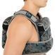 Жилет утяжелитель с регулируемым весом LiveUp WEIGTH VEST LP8195-10 вес-1-10кг черный-серый LP8195-10 фото 7