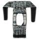 Жилет утяжелитель с регулируемым весом LiveUp WEIGTH VEST LP8195-10 вес-1-10кг черный-серый LP8195-10 фото 20