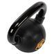 Гиря тренировочная цельная стальная с PVC покрытием Mdbuddy TA-5428-16 вес 16кг черный TA-5428-16 фото 5