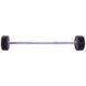Штанга нерозбірна з фіксованою вагою пряма поліуретанова Zelart Urethane Barbell TA-2689-40 довжина-112см 40кг чорний-салатовий TA-2689-40 фото 2