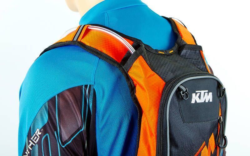 Моторюкзак із гідратором KTM MS-5122-KB 6л 49x16x8см чорний MS-5122-KB фото