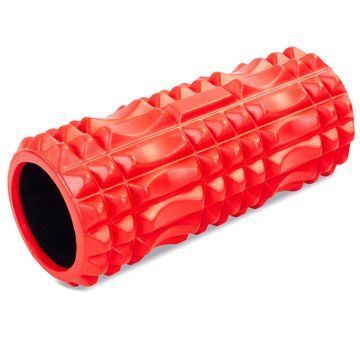 Роллер массажный цилиндр (ролик мфр) 33см Grid Spine Roller Zelart FI-5712 цвета в ассортименте FI-5712 фото