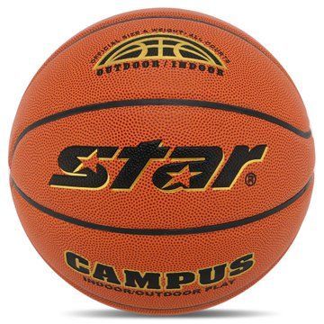 Мяч баскетбольный STAR CAMPUS BB4827C размер 7 оранжевый BB4827C фото