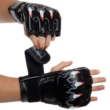 Перчатки для смешанных единоборств MMA Zelart BO-3207 S-XL цвета в ассортименте L BO-3207 фото