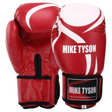 Перчатки боксерские на липучке PVC MIKE TYSON VL-4544 10-14унций цвета в ассортименте 12 унции VL-4544 фото