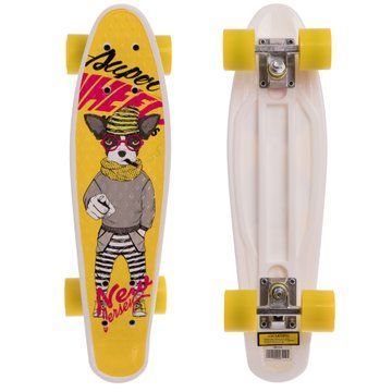 Пенни борд Penny Board круизер пластиковый 22' SP-Sport HB-13-6 мультиколор HB-13-6 фото