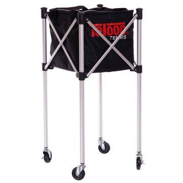 Корзина для теннисных мячей TENNIS BALL CART на 180 мячей TELOON T113-180 черный-серебряный T113-180 фото